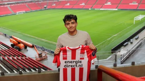 Richard Ledezma firmó con PSV y sueña con jugar algún en el América.