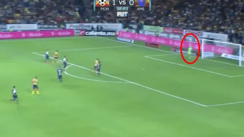 Agustín Marchesín frente a Monarcas Morelia.