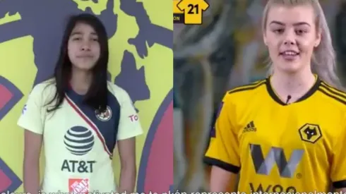 América y Wolves compartieron experiencias.