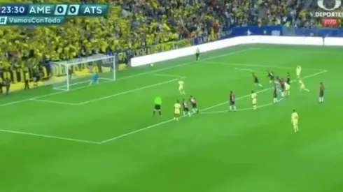 Jérémy Ménez anotó el primer de América.