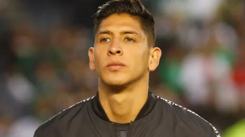 Edson Álvarez con la Selección Mexicana.