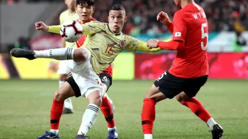 Mateus Uribe fue capitán de la Selección Colombia contra Corea.