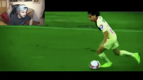 Youtuber español reaccionado a Lainez.