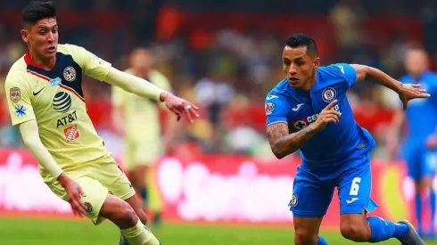 América enfrentando a Cruz Azul en el Clausura 2019.