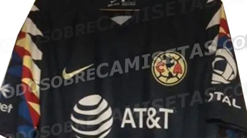 Los detalles del jersey de visita filtrado del América
