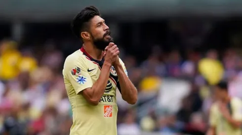 Oribe Peralta en el partido frente a Chivas del Apertura 2018.
