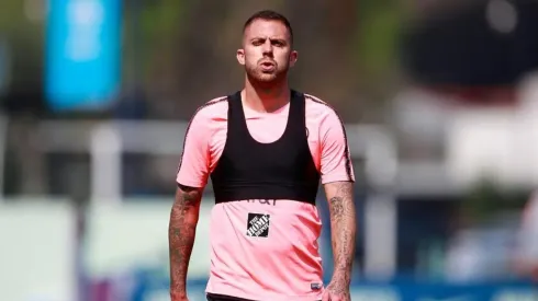 Jérémy Ménez en el entrenamiento de América.