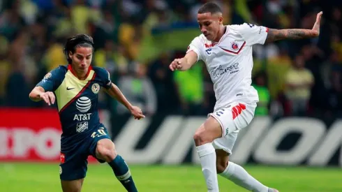 América enfrentando a Veracruz en el Apertura 2018.