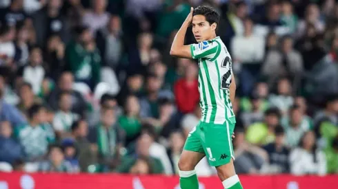 Diego Lainez en el Real Betis.