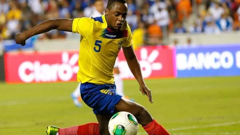 Renato Ibarra con la Selección Ecuatoriana.