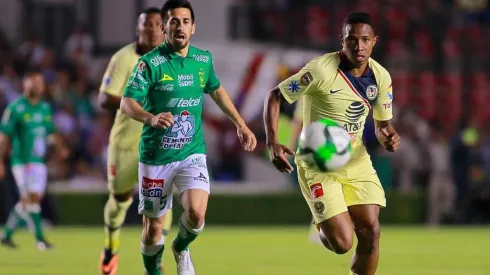 América y León en la semifinal de ida.