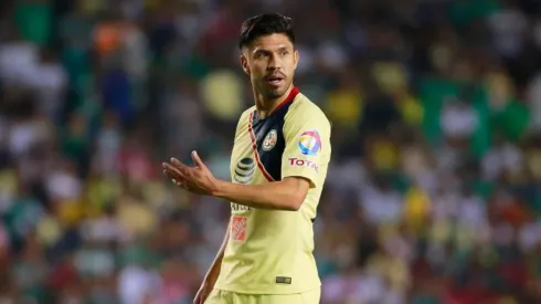 Oribe Peralta en la semifinal de vuelta.