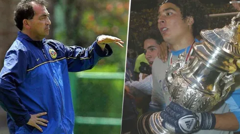 Efusivo saludo entre Memo Ochoa y Mario Carrillo