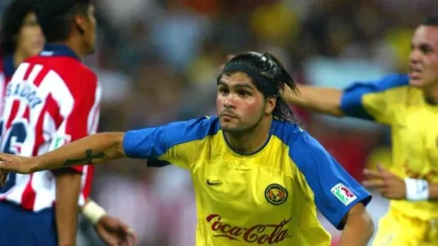 Reinaldo Navia en uno de los encuentros del América.