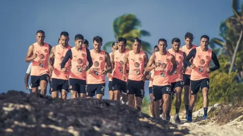 Pretemporada del plantel.