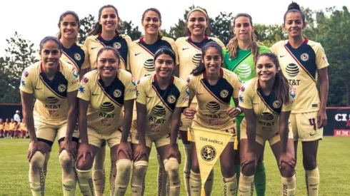 Jugadoras de América Femenil.