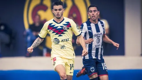 Nicolás Benedetti en el partido de las Fuerzas Básicas.