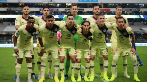 Plantel titular en el Apertura 2018.