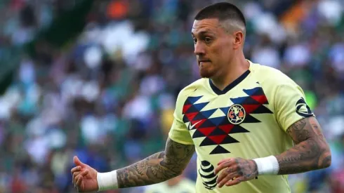 Nicolás Castillo en el partido del América.