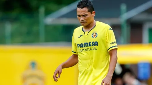 Carlos Bacca en la pretemporada del Villarreal.