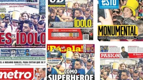 El regreso de Memo acaparó todas las portadas