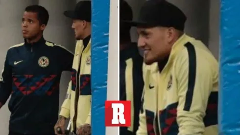 Nicolás Castillo en el Estadio Azteca.