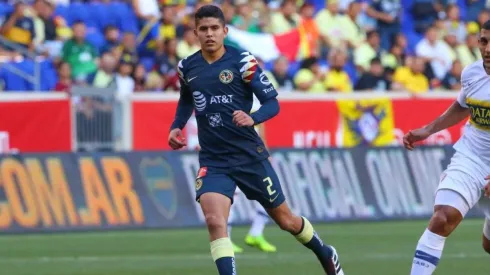 Carlos Vargas en la pretemporada del América.