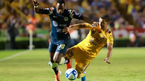 América visitando a Tigres en el 'Volcán'.