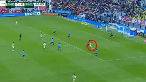 José Ángel López anotó el 1-0 del América.