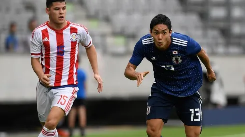 Richard Sánchez jugó 45 minutos con Paraguay ante Japón.