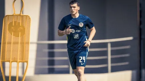 "¡Feliz!": El primer posteo de Viñas como jugador del América