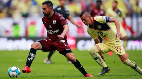 América enfrentando a Querétaro en el Clausura 2019.