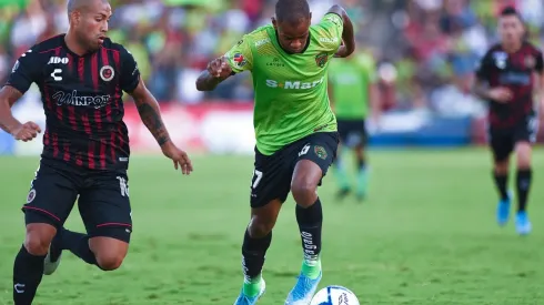 Diego Rolan en el partido ante Veracruz