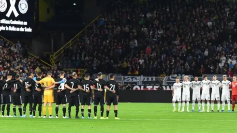 Guido Rodríguez suma minuto en el empate de Argentina.