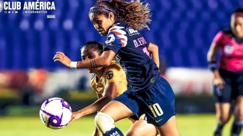 Daniela Espinosa autora del único tanto de las Águilas