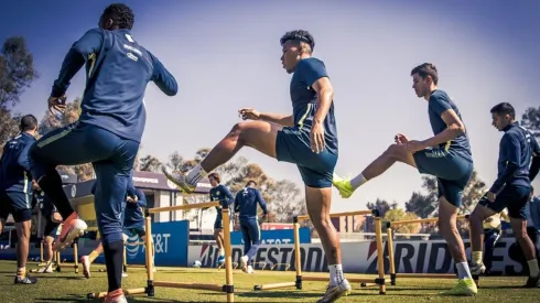 América tuvo su última sesión de entrenamiento