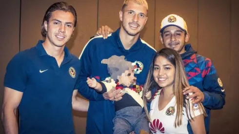 Padre americanista llama a su hijo con dos nombres de jugadores azulcrema.