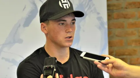 El uruguayo no oculta su fanatismo por el azulcrema