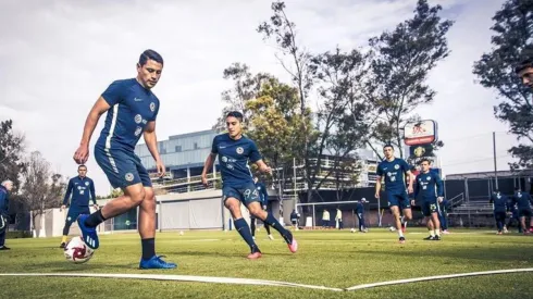 América entrenó este jueves previo a su viaje a Tijuana.