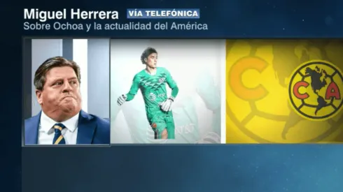 Herrera confirmó que el titular es Ochoa y desmintió que le guste más Jiménez