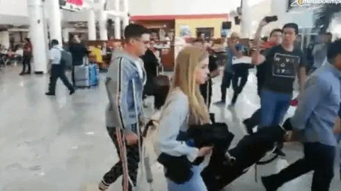 Benedetti llegó a Guadalajara para su operación de mañana.