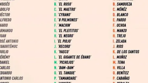 El divertido juego en Instagram que arma tu nombre americanista