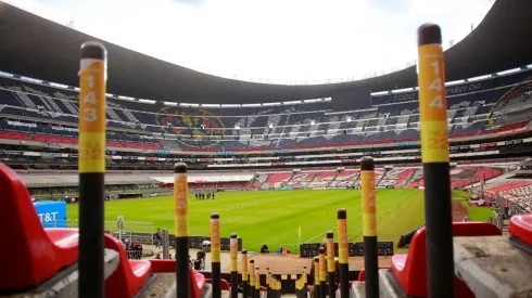 El Estadio Azteca estuvo a puertas cerradas este domingo
