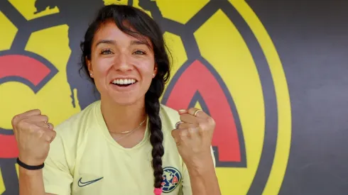 Marlyn Campa se mostró orgullosa de estar en América.