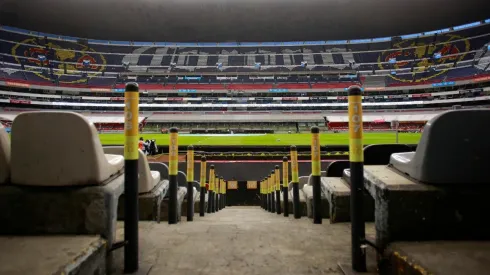 Aprovechan el parón para arreglar el Estadio Azteca