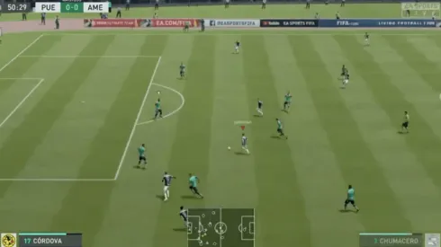 América no pudo con Puebla y cae en el debut de la eLiga MX.