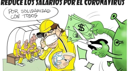 El Cartón de Édgar: "Reduce los salarios por el coronavirus"