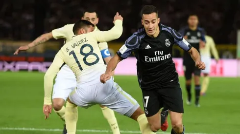 Valdez recordó el balón disputado jugador del Real Madrid.