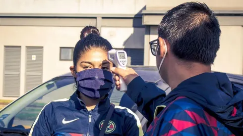 América Femenil se realiza pruebas médicas de coronavirus este martes.