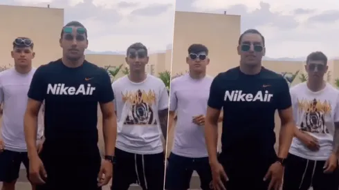 Jorge Sánchez debuta en TikTok con dos compañeros de América.